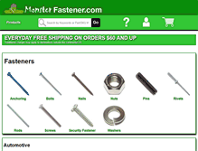 Tablet Screenshot of monsterfastener.com